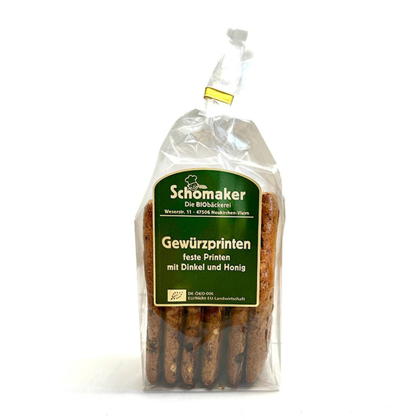 Produktfoto zu Gewürzprinten 150g, feste Printen