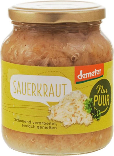 Produktfoto zu Sauerkraut (Nur Puur) 350g