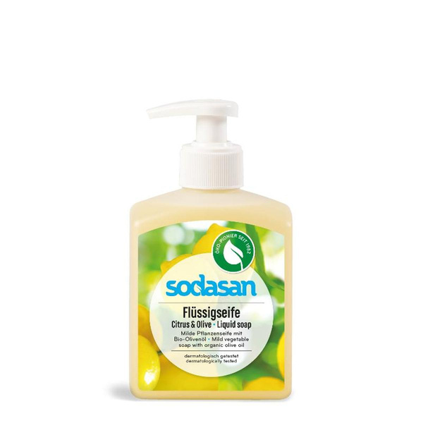 Produktfoto zu Flüssigseife Citrus & Olive Spender 300ml