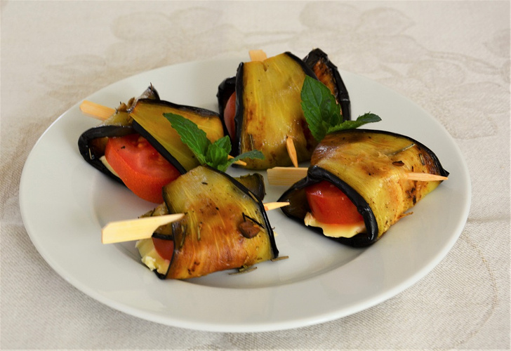 Rezeptbild für Auberginen-Snack