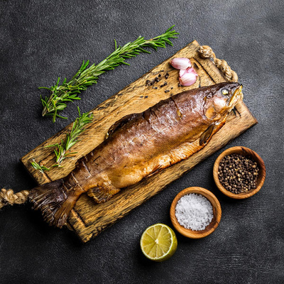 Produktfoto zu Forelle, geräuchert, ca. 300g