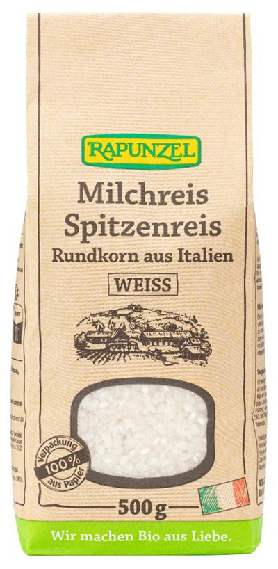 Produktfoto zu Milchreis Rundkorn 500g