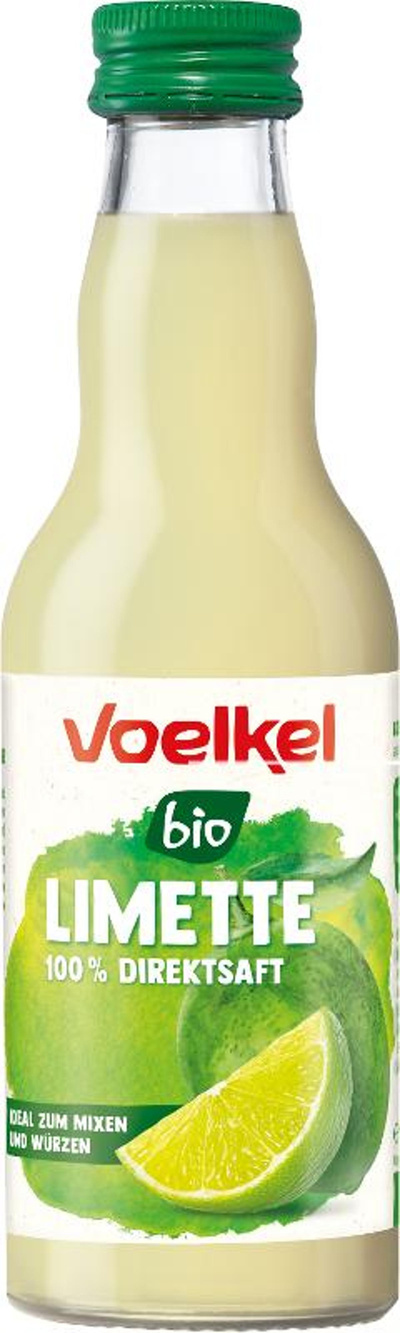 Produktfoto zu Limettensaft 0,2l, Mehrwegflasche