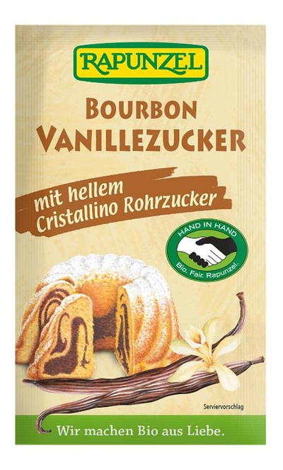 Produktfoto zu Bourbon Vanillezucker 4x8g