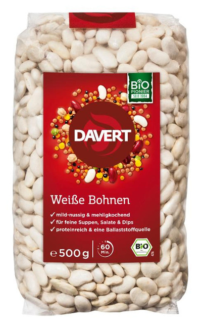 Produktfoto zu Weiße Bohnen 500g