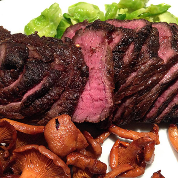 Produktfoto zu Hirschbraten ohne Knochen ca. 1,25 kg