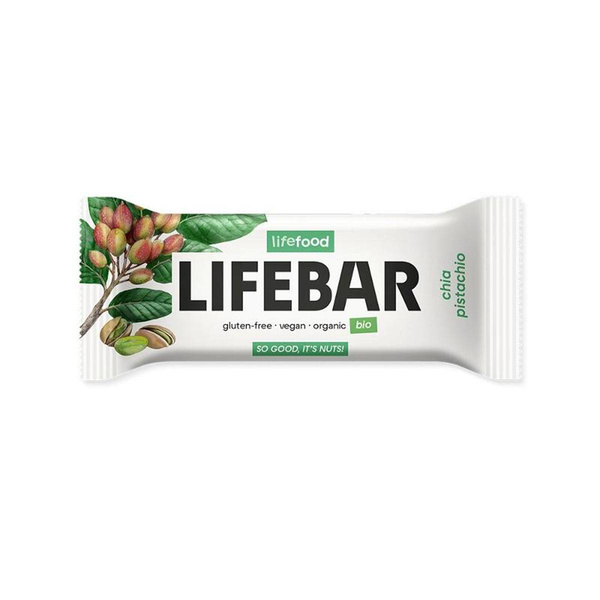 Produktfoto zu Lifebar Chia Pistachio 15x40g