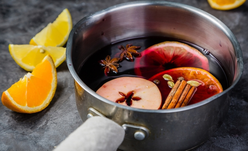 Rezeptbild für Heißer Apfelpunsch