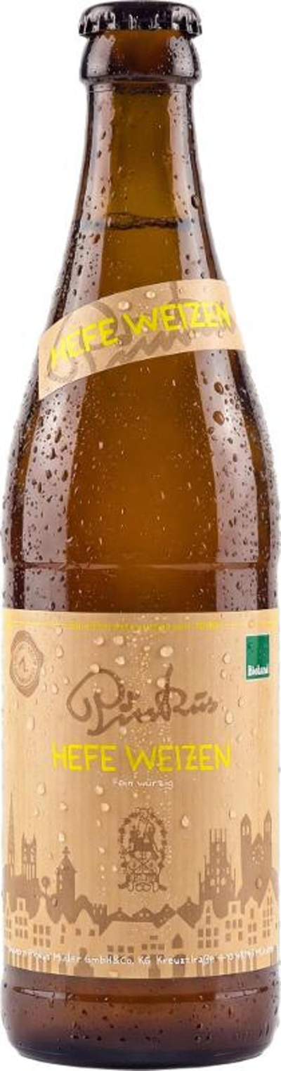 Produktfoto zu Pinkus Hefe Weizen  0,5l