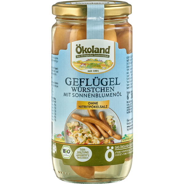 Produktfoto zu Geflügelwürstchen 180g