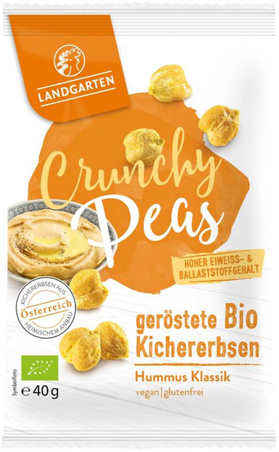 Produktfoto zu Crunchy Peas "Kichererbsen Hummus"