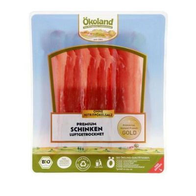 Produktfoto zu Schinken luftgetrocknet 80g