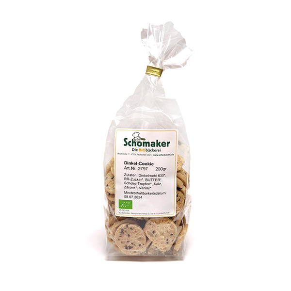 Produktfoto zu Dinkel-Cookies 200g