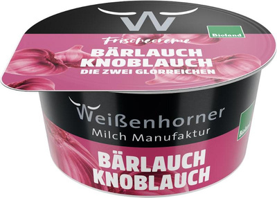 Produktfoto zu Bärlauch Knoblauch Frischecreme 150g