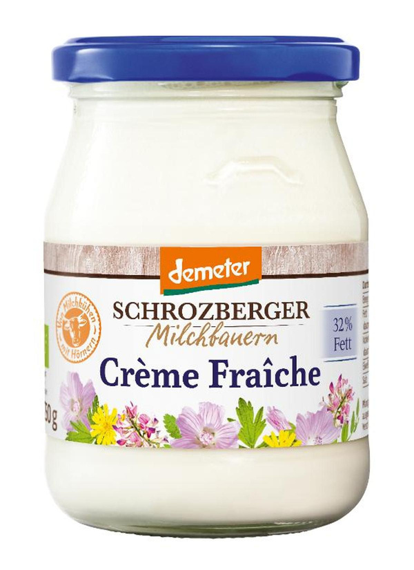 Produktfoto zu Creme fraiche 250g, 32% (Mehrweg)