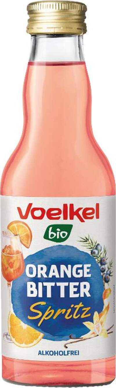 Produktfoto zu Orange Bitter Spritz, alkoholfreier Cocktail 0,2l