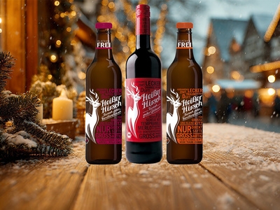 Mini-Weihnachtsbaum in einem Topf, dekoriert mit einem Stern. Text: "Der kleinste Weihnachtsbaum der Welt".