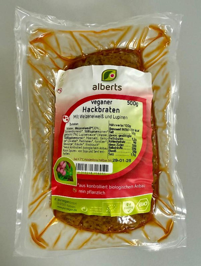 Produktfoto zu Veganer Festtagsbraten, 500g