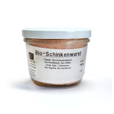 Produktfoto zu Schinkenwurst 180g