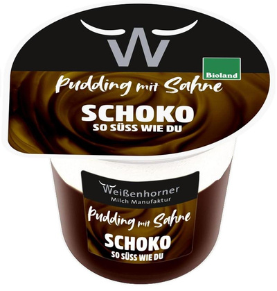 Produktfoto zu Pudding mit Sahne Schoko 175g