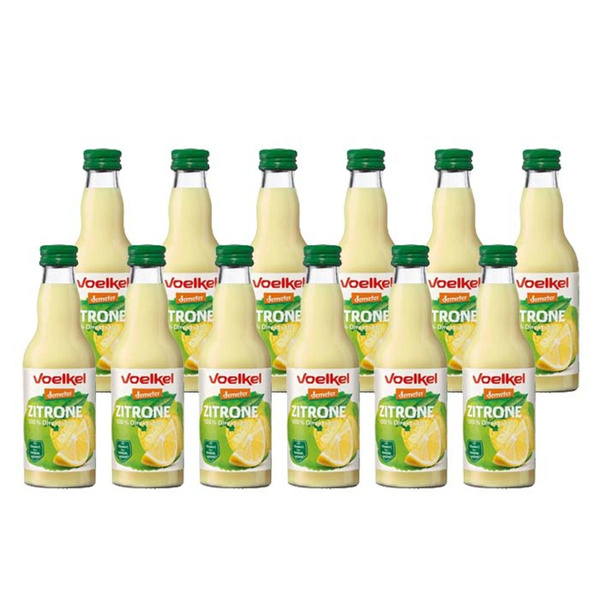 Produktfoto zu Zitronensaft Kasten 12x0,2l