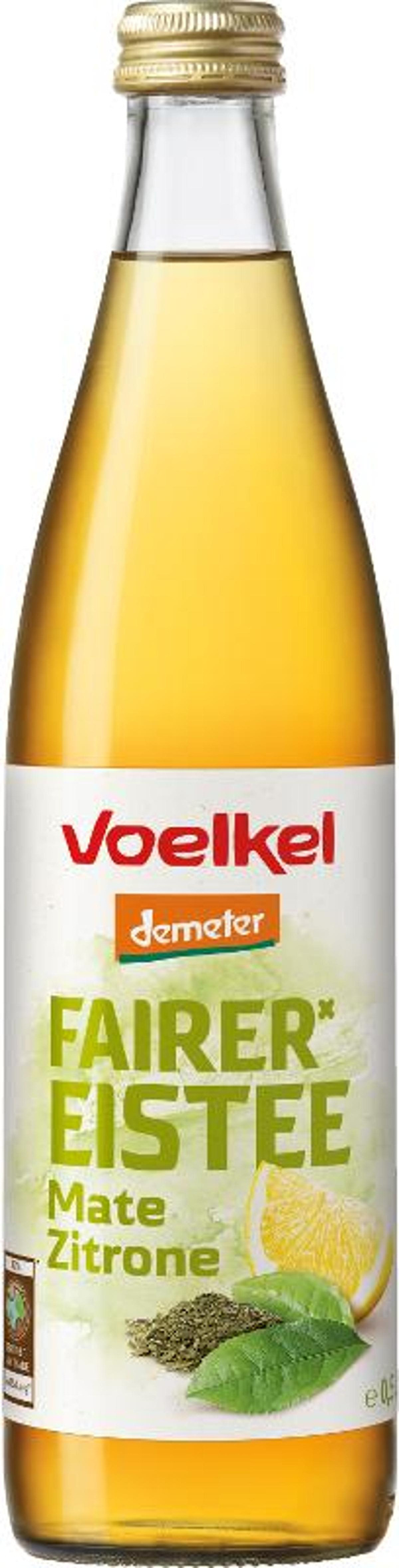 Produktfoto zu Eistee Mate und Zitrone 0,5l